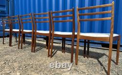 G Plan Fresco 6 Chairs by VB Wilkins 1970s Vintage Retro Mid Century Delivery
