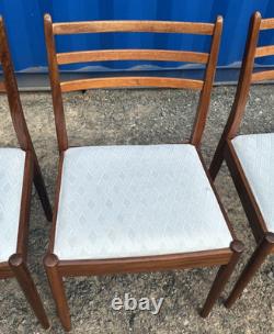 G Plan Fresco 6 Chairs by VB Wilkins 1970s Vintage Retro Mid Century Delivery