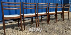 G Plan Fresco 6 Chairs by VB Wilkins 1970s Vintage Retro Mid Century Delivery
