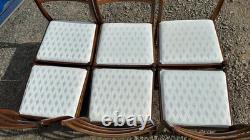 G Plan Fresco 6 Chairs by VB Wilkins 1970s Vintage Retro Mid Century Delivery