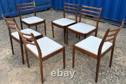 G Plan Fresco 6 Chairs by VB Wilkins 1970s Vintage Retro Mid Century Delivery