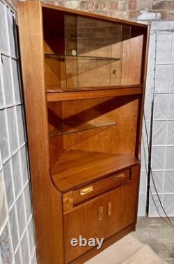 G-Plan Teak Fresco Corner Cabinet (Late 1960s-1970s) Superior Quality Retro