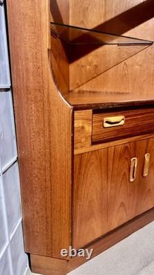 G-Plan Teak Fresco Corner Cabinet (Late 1960s-1970s) Superior Quality Retro