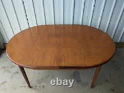 G Plan Teak Vintage Retro Large Extending Dining Kitchen Table Uk Delivery