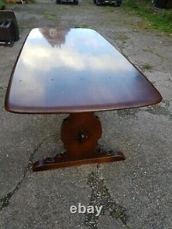 Gorgeous Ercol Vintage Retro 6 Foot Refectory Dining Kitchen Table