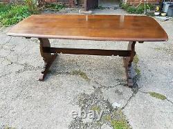 Gorgeous Ercol Vintage Retro 6 Foot Refectory Dining Kitchen Table