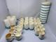 Huge Vintage Vacron Bopp Decker Turquoise Plastic Bowls & Cup Lot- Retro Kitchen