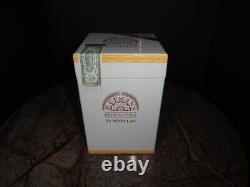 H Upmann Glass Storage Jar in the original box 8.75 H x 4.75 Diameter