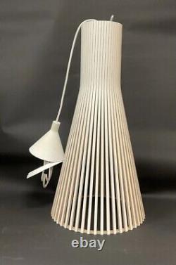Handmade Stylish Secto 4200 Pendant lights White Birch RRP £518. Mid Century