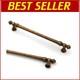 Heavy-duty 10-pack 7.5 Inch Brass Handles Vintage Retro Kitchen Drawer Pulls