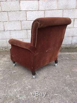 Howard Style Chair/ Restoration/easy chair/club chair/Library chair