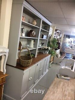 Huge vintage Painted Pine Dresser, kitchen Cupboards+Draw, Kent Furniture Showroom