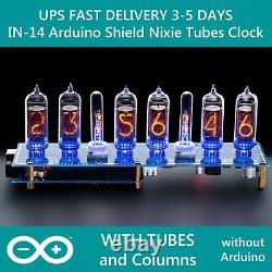 IN-14 Arduino Shield NCS314 Nixie Clock TUBES COLUMNS FAST DELIVERY 3-5 Days