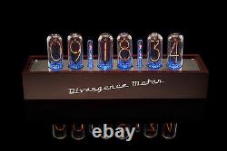 IN-18 NIXIE Tubes Clock Divergence Meter GPS Sync 12/24H FREE Shipping 3-5Days