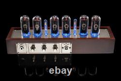 IN-18 Nixie Tubes Clock in Wooden Case Divergence Meter WITHOUT TUBES GRA&AFCH