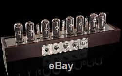 IN-18 Nixie Tubes Clock in Wooden Case Large 8 Tubes UPS FREE Delivery 3-5Days