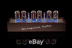IN-18 Nixie Tubes Clock in Wooden Case UPS FAST FREE Shipping 3-5 Days