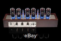 IN-18 Nixie Tubes Clock in Wooden Case UPS FAST FREE Shipping 3-5 Days