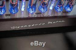 IN-18 Nixie Tubes Clock in Wooden Case UPS FAST FREE Shipping 3-5 Days