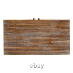 Industrial 2 Door Sideboard Storage Unit with Shelf /Large Top Surface/ Metal Legs