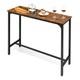 Industrial Bar Table Breakfast Kitchen Dining Room Furniture Vintage Retro Tall