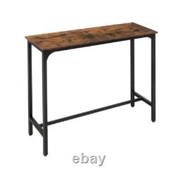 Industrial Bar Table Breakfast Kitchen Dining Room Furniture Vintage Retro Tall