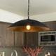 Industrial Farmhouse Retro Oversized Large Metal Dome Pendant Light For Kitchen