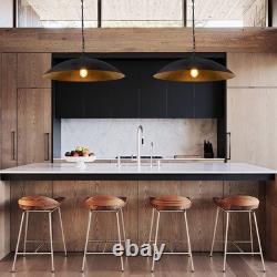 Industrial Farmhouse Retro Oversized Large Metal Dome Pendant Light For Kitchen