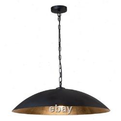 Industrial Farmhouse Retro Oversized Large Metal Dome Pendant Light For Kitchen