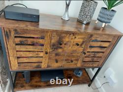 Industrial Kitchen Dresser Vintage Storage Sideboard Rustic Pantry Cabinet Unit