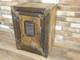 Industrial Metal & Wood Rustic Bedside Table Cabinet Chest Vintage Storage Unit