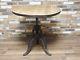 Industrial Reclaimed Retro Vintage Wood Metal Iron Kitchen Dining Table (d4493)