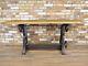 Industrial Retro Vintage Reclaimed Metal Dining Kitchen Console Table (d4642)