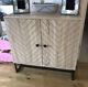 Industrial Style Cabinet Cupboard Storage Unit Sideboard Hallway Console Table
