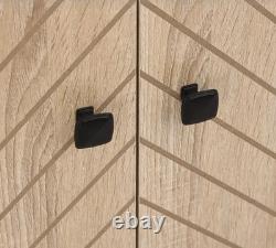 Industrial Style Cabinet Cupboard Storage Unit Sideboard Hallway Console Table