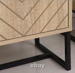 Industrial Style Cabinet Cupboard Storage Unit Sideboard Hallway Console Table