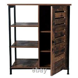 Industrial Style Storage Cabinet Cupboard Unit Small Sideboard Vintage UK