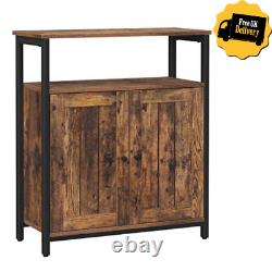 Industrial Style Storage Cabinet Vintage Multipurpose Kitchen Cupboard Sideboard