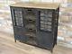 Industrial Vintage Cabinet Cupboard Sideboard Storage Unit Chest Of Drawers Ab