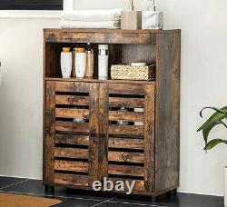 Industrial Vintage Cupboard Cabinet Hall Slim Sideboard Storage Unit Side Table