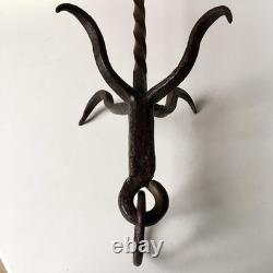 Iron Kitchen Hook Vintage Reclaimed Retro Kitchenalia Blacksmith Made Food Hook