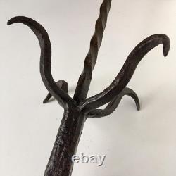 Iron Kitchen Hook Vintage Reclaimed Retro Kitchenalia Blacksmith Made Food Hook