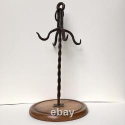 Iron Kitchen Hook Vintage Reclaimed Retro Kitchenalia Blacksmith Made Food Hook