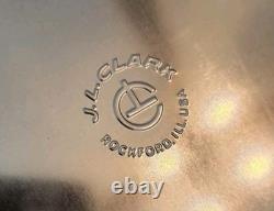 J. L. Clark Metal Tin Canister Set Pillsbury, Domino, Maxwell, Lipton withlids