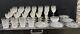 Job Lot Crystal Glass 36 Pieces Rare Vintage/ Antique