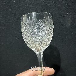 Job lot crystal glass 36 Pieces Rare Vintage/ Antique