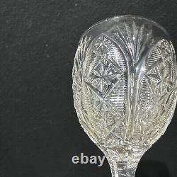 Job lot crystal glass 36 Pieces Rare Vintage/ Antique