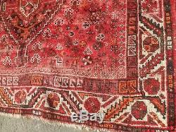 John lewis pers ian large antique vintage rug carpet wool 163cm x 196cm