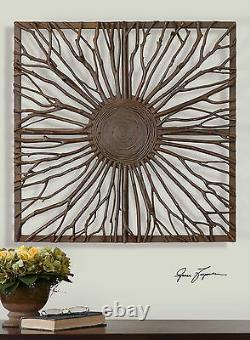 Josiah XXL 27 Natural Wood Branches Decorative Wall Art Decor Uttermost