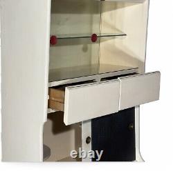 KITCHEN CABINET LARDER CUPBOARD KITCHEN QUEEN BLUE PRIDE O HOME VINTAGE C1940s